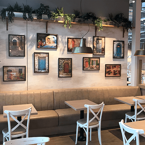 Restaurant Bench Seating