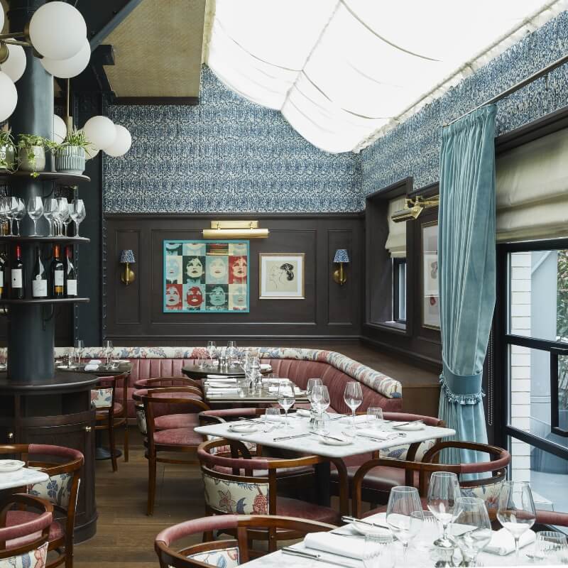 Curved Banquette Seating