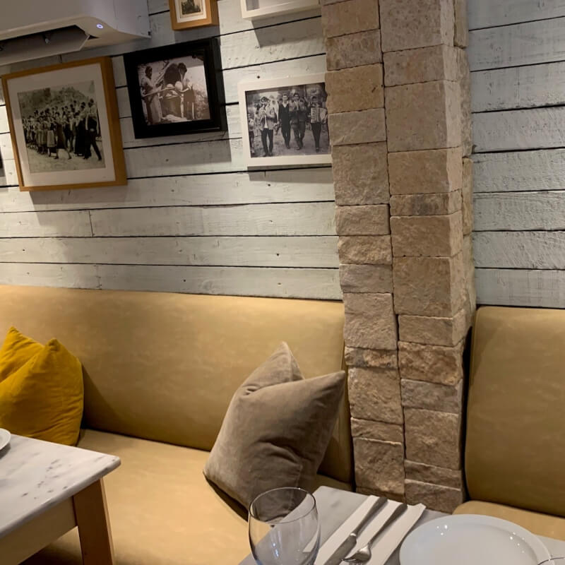 Plain Back Bench Seating
