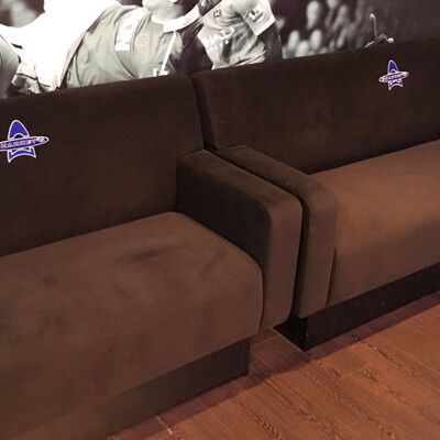 Bespoke Embroidery Banquette Seating
