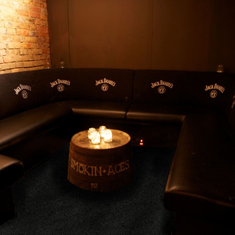 Diamond Deep Button Bespoke Bar Seating 1