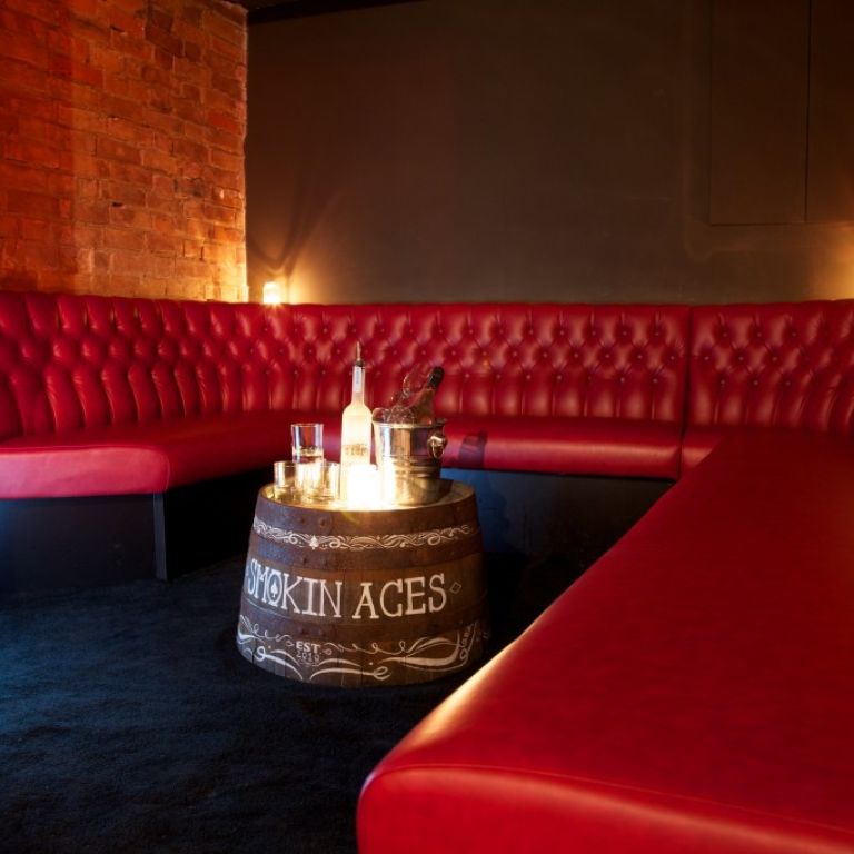 Diamond Deep Button Bespoke Bar Seating 2
