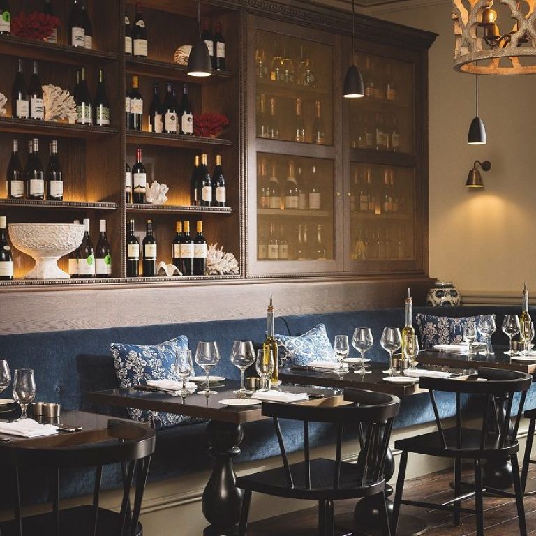 Restaurant Bench Seating in Rick Stein, Marlborough